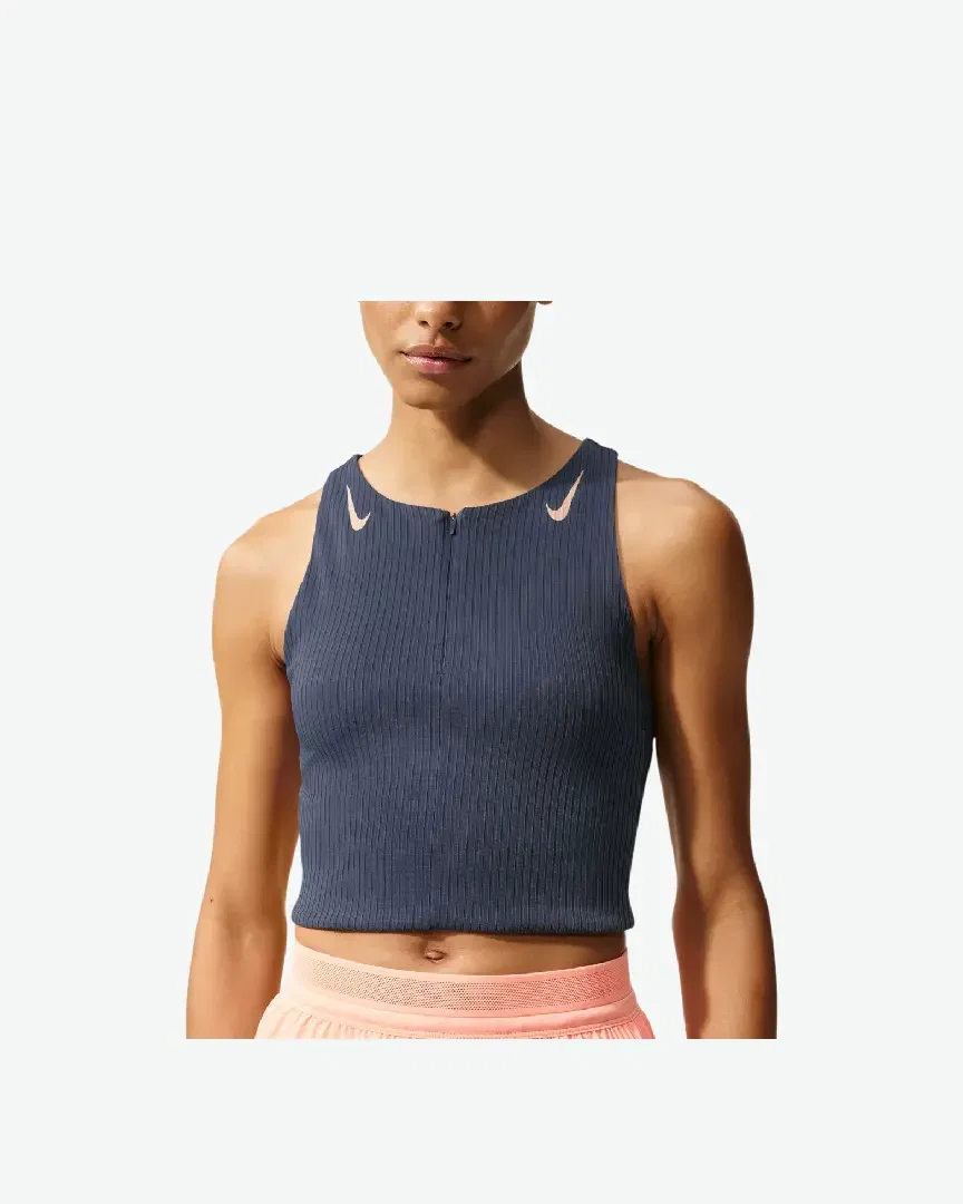 Débardeur court imprimé Dri-FIT ADV Nike AeroSwift Femme