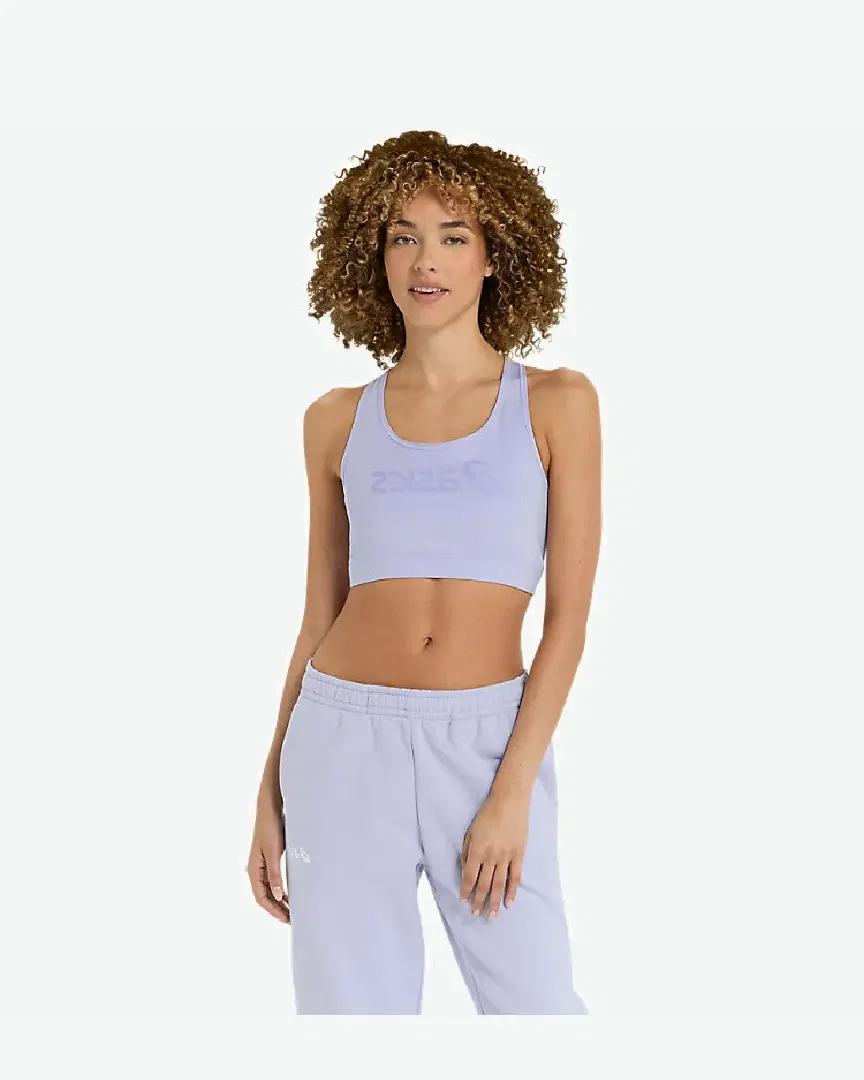essential asics logo padded bra Femme