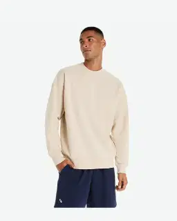 fleece crew-neck top relaxed Homme – 1/6
