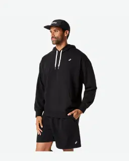 french terry relaxed pullover hoodie Homme – 3/8