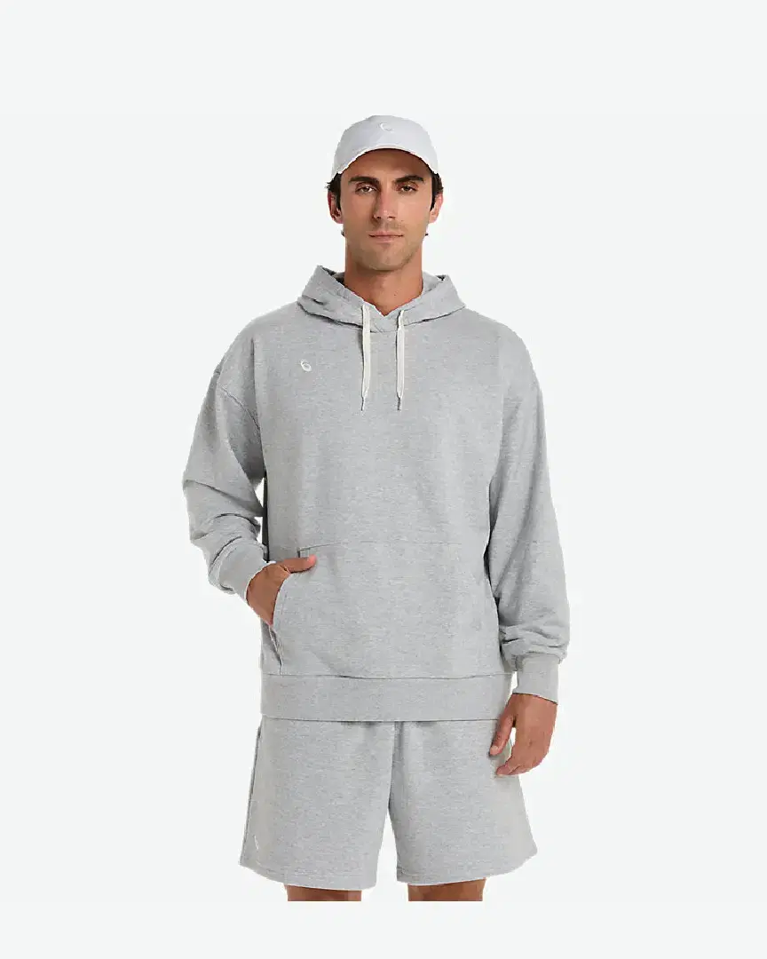 French Terry Relaxed Pullover Hoodie M - Men (30) au meilleur prix !