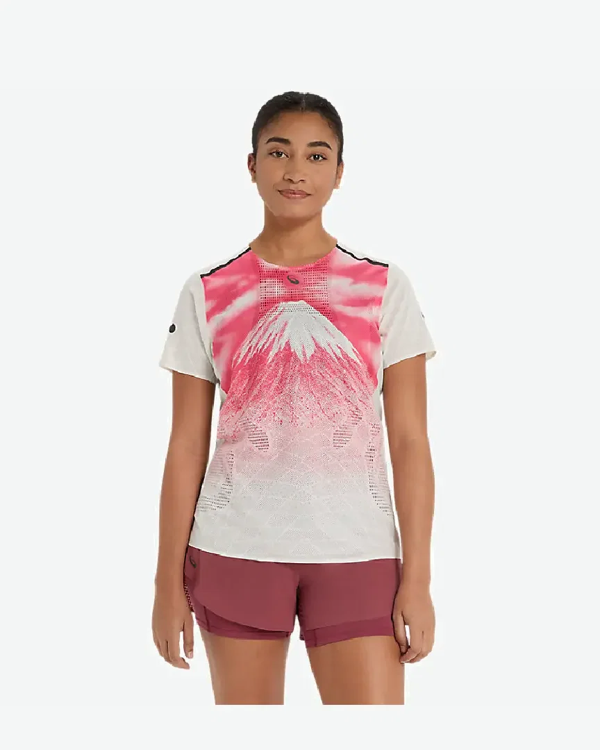 fujitrail elite graphic ss top Femme