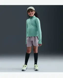 Haut à manches longues et 1/4 de zip Dri-FIT Nike pour fille – 4/4
