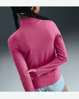 Haut à manches longues et 1/4 de zip Dri-FIT Nike pour fille – 2/4