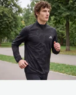 haut adidas de running demi-zip adi365 Homme – 3/4