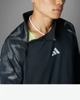 haut adidas demi-zip réfléchissant ultimate hi vis Homme – 4/4