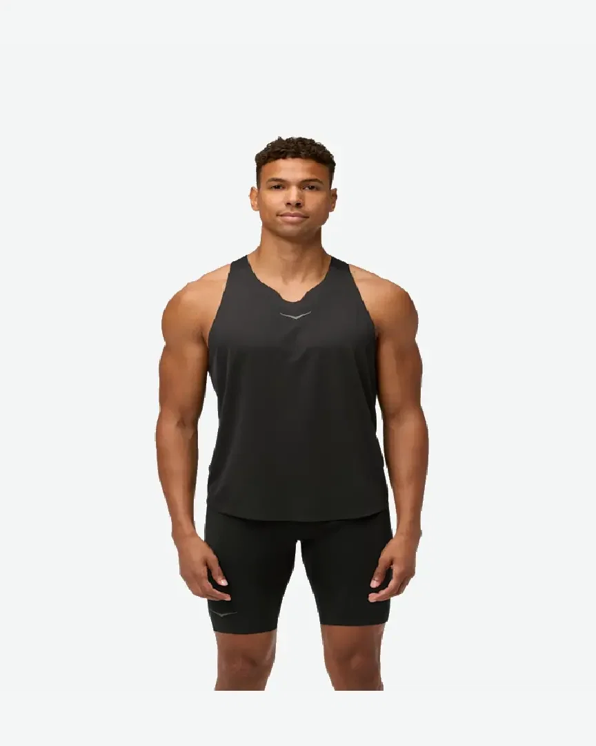 hoka débardeur race day Homme