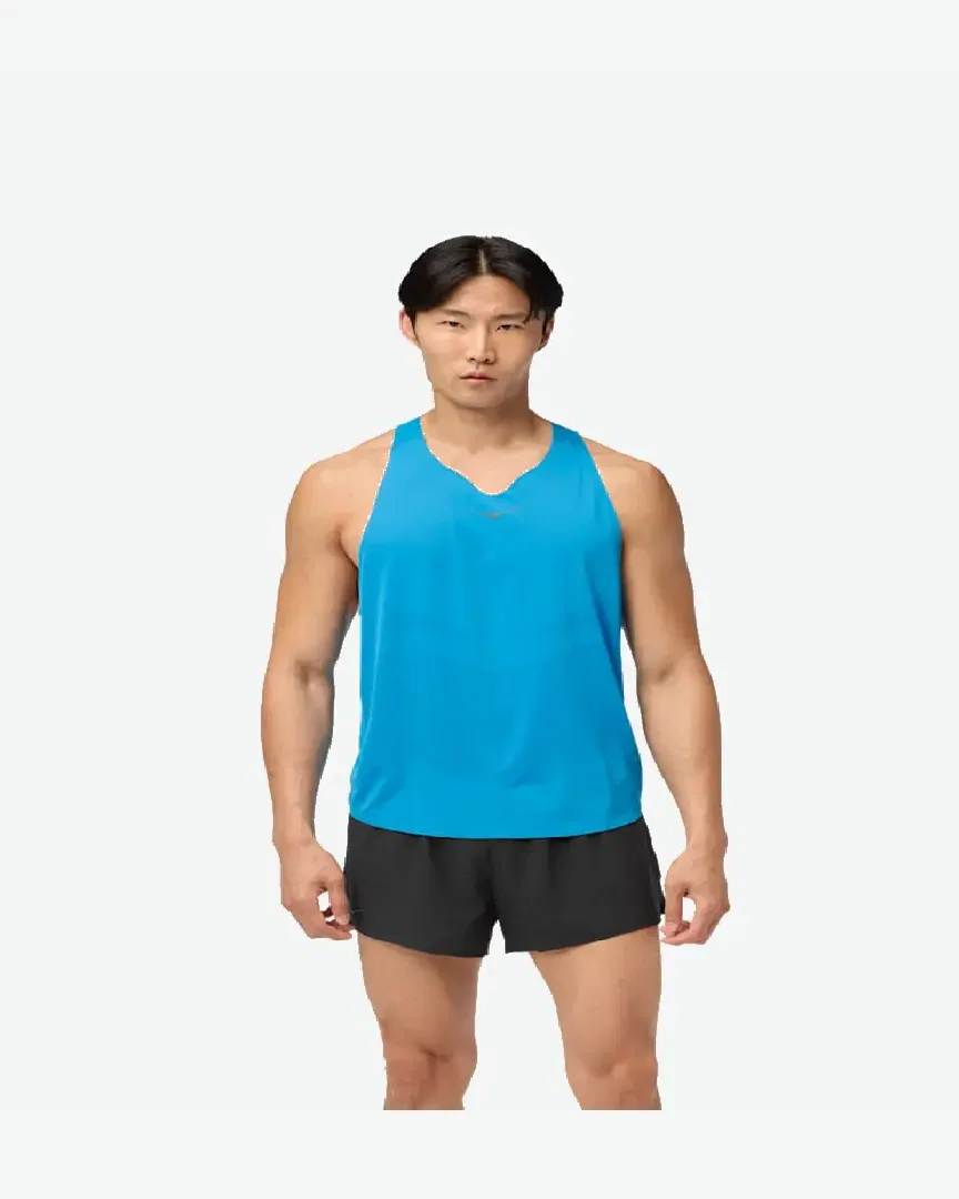 hoka débardeur race day Homme
