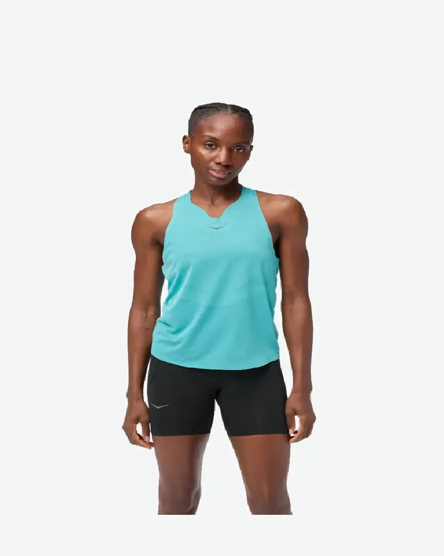 hoka débardeur race day Femme