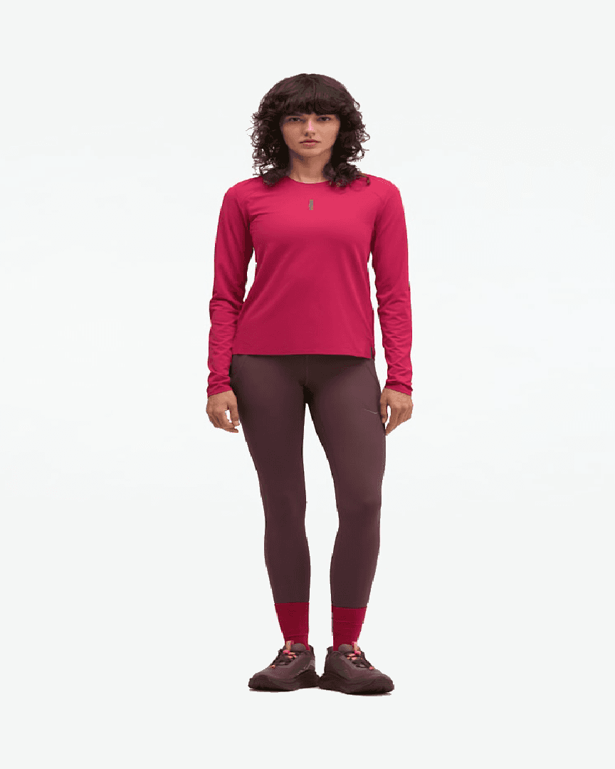 Hoka Haut À Manches Longues Everyrun W - 1175857-RDG (2) au meilleur prix !