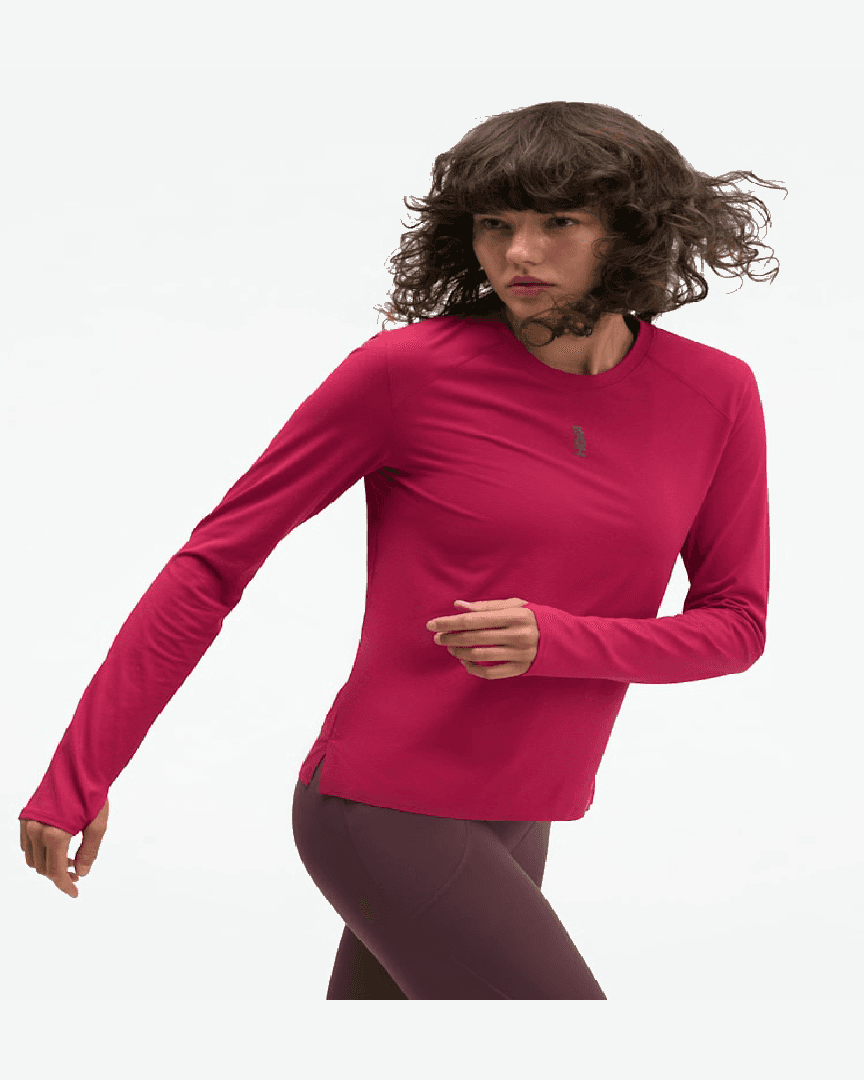 Hoka Haut À Manches Longues Everyrun W - 1175857-RDG (3) au meilleur prix !