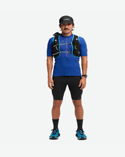 hoka haut avec fermeture éclair à manches courtes skybreeze Homme – 3/6