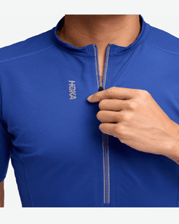 hoka haut avec fermeture éclair à manches courtes skybreeze Homme – 5/6