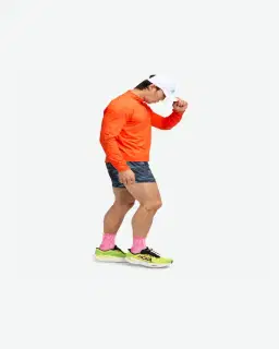 Hoka One One Haut à col zippé GlideTech Homme – 3/5