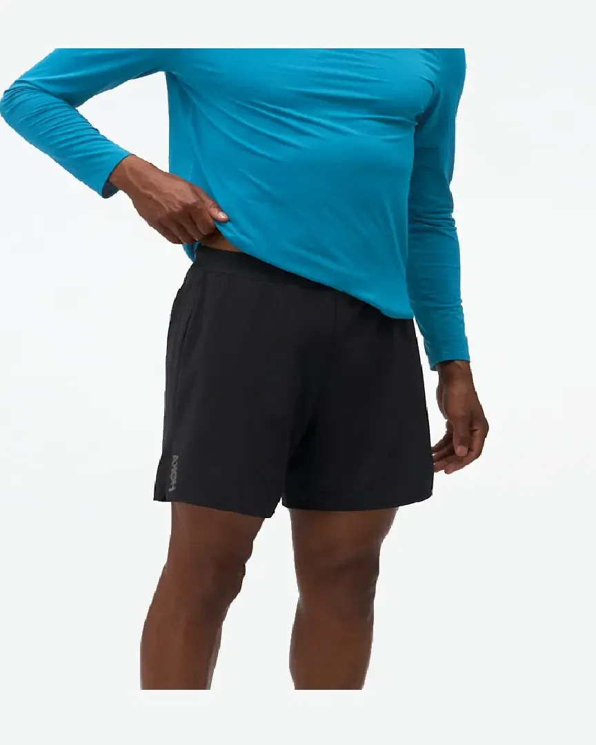 hoka short 2-en-1 glide 18 cm Homme