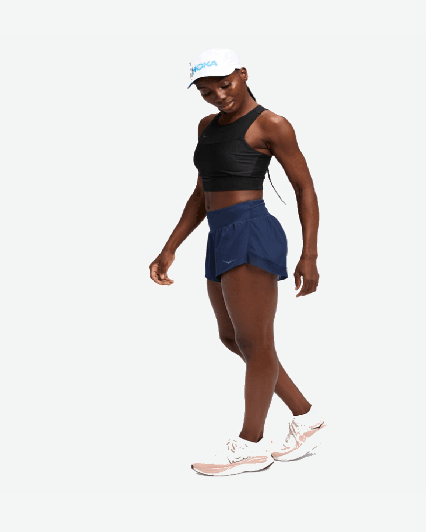 Hoka Short Glide 10 Cm W - 1176974-MDNB (2) au meilleur prix !