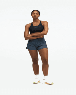 hoka short mr avec slip intégré glide 9 cm Femme – 3/4