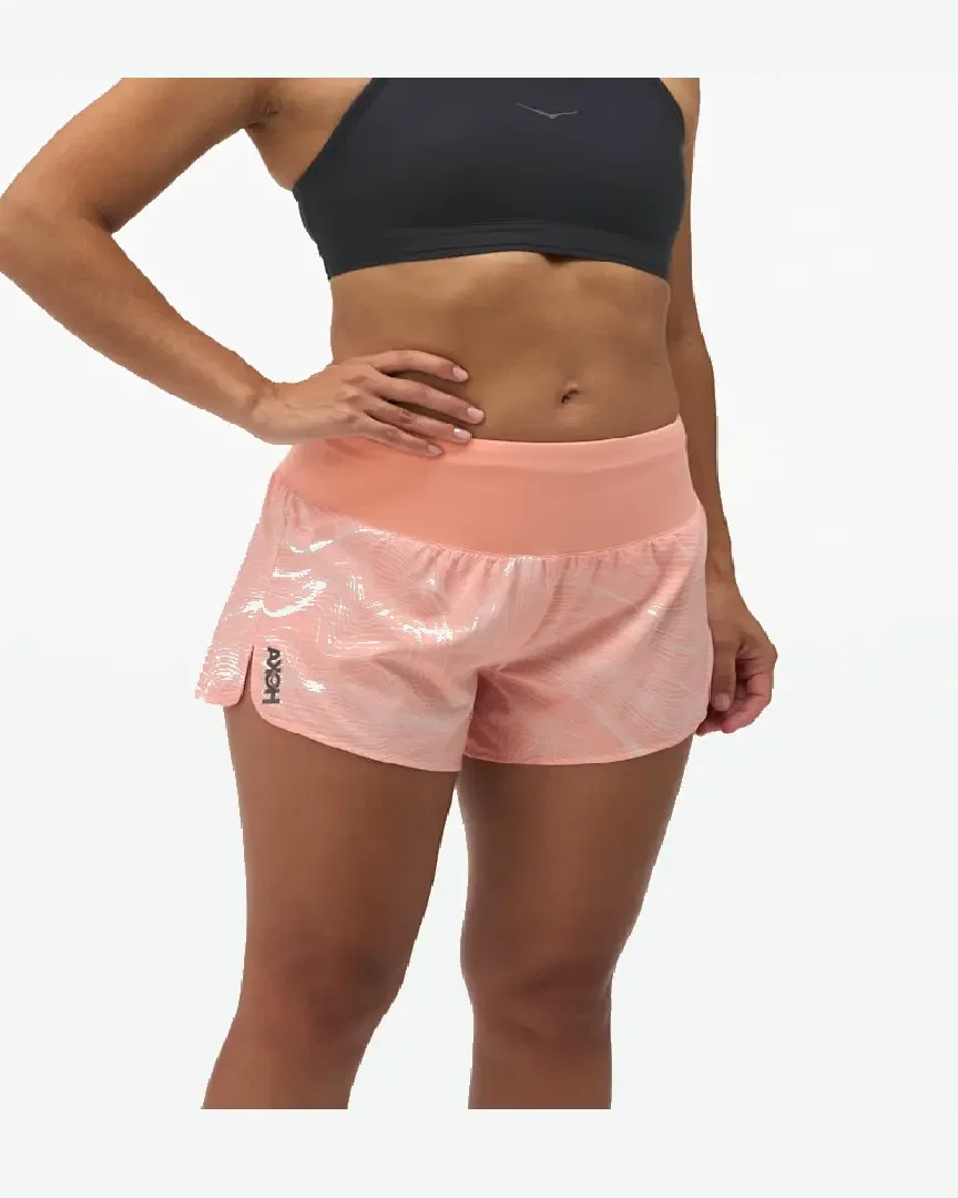 hoka short mr avec slip intégré glide 9 cm Femme