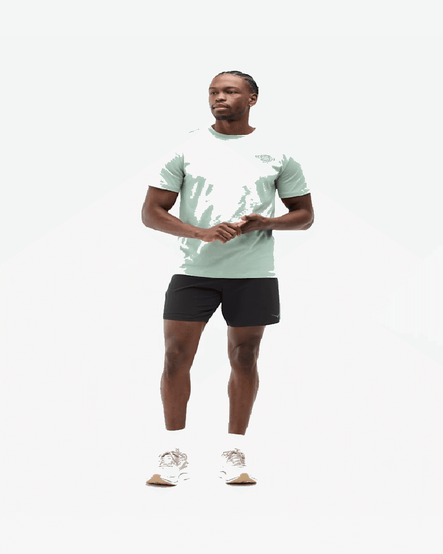 Hoka T-Shirt À Motif Global Run Day M - 1180490-SAG (2) au meilleur prix !