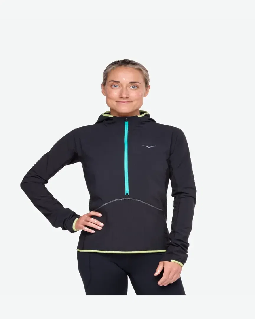 Hoka Veste Demi-Zippée Skyglow W