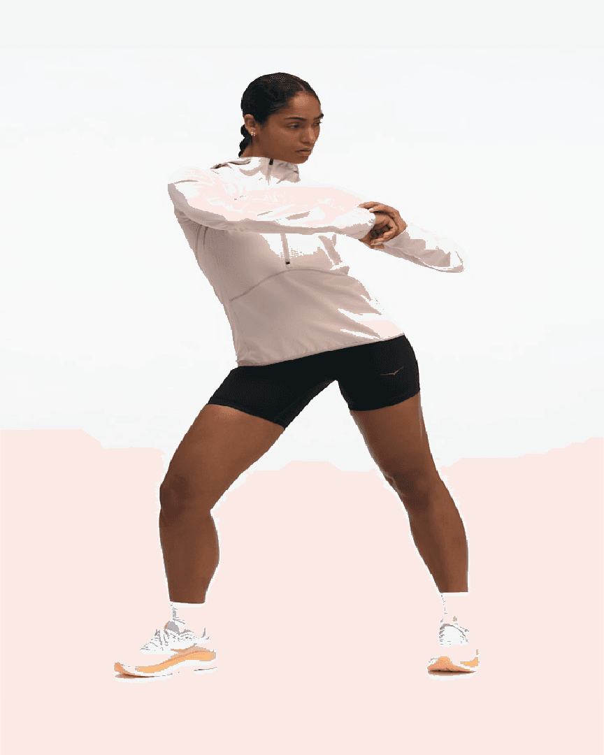 Hoka Veste Demi-Zippée Skyglow W - 1156113-POPL (2) au meilleur prix !