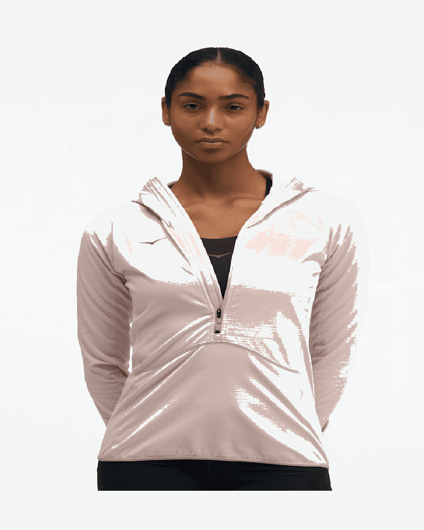 Hoka Veste Demi-Zippée Skyglow W - 1156113-POPL (3) au meilleur prix !