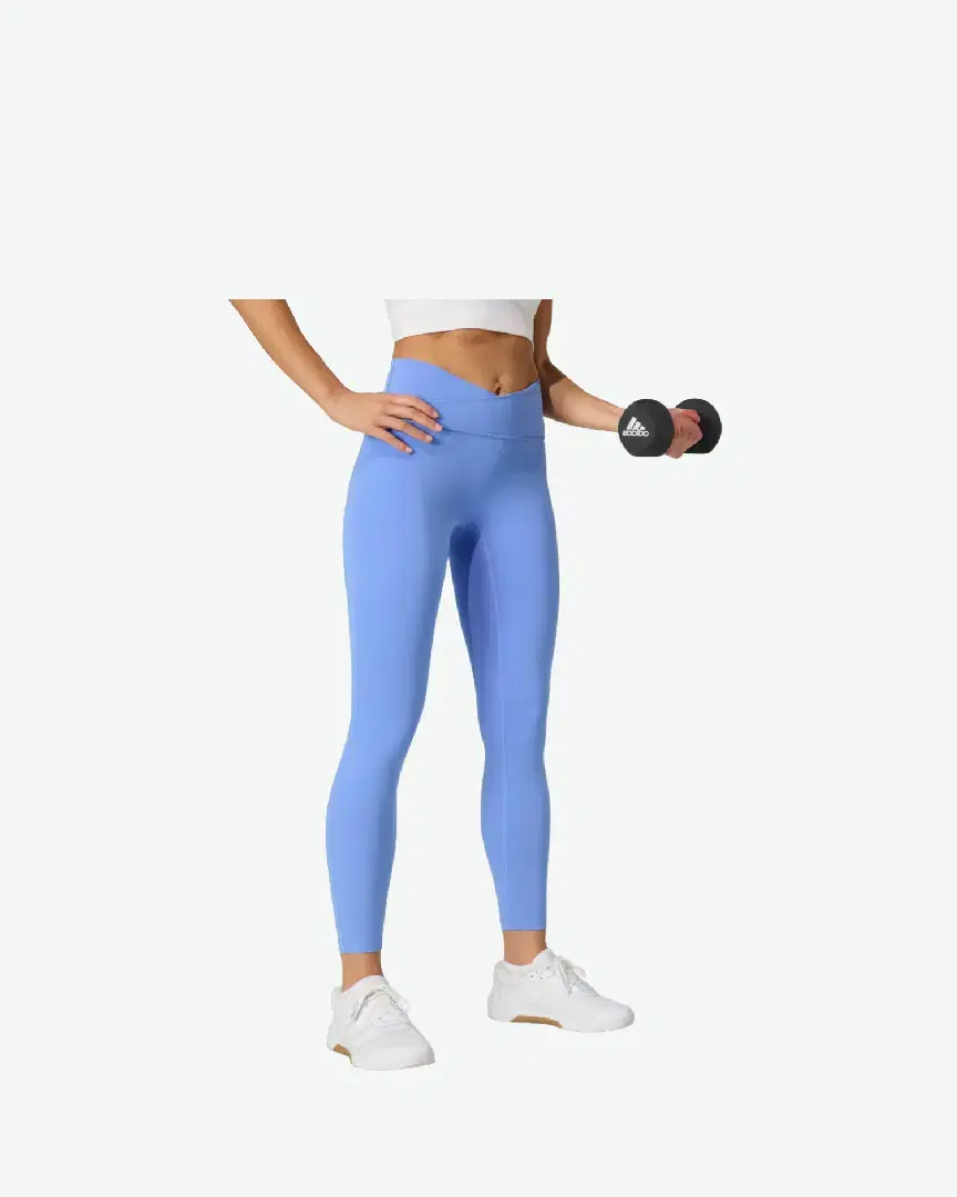 Leggings Adidas 3 Stripes Studio All Me 7/8 X-Over Leggings Women W - Women (34) au meilleur prix !