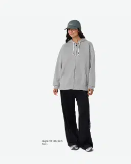 logo zip-up hoodie Unisexe – 7/11