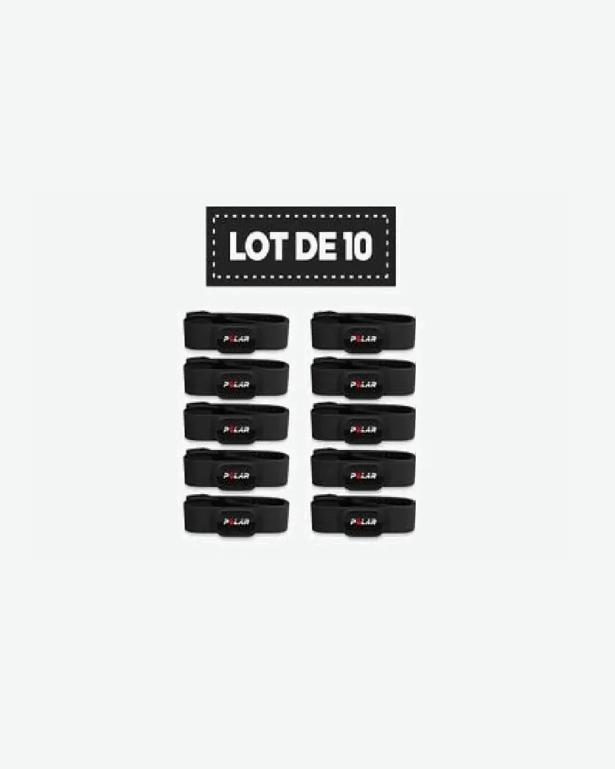 Lot De 10 Capteurs De Frequence Cardiaque Polar H10