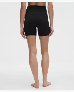 Lululemon align high-rise short 6" flocked Femme – 3/5