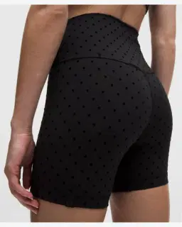 Lululemon align high-rise short 6" flocked Femme – 5/5