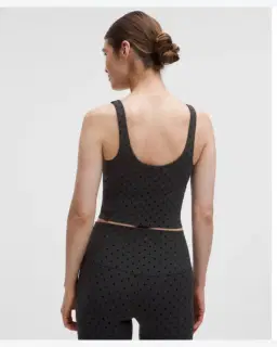 Lululemon align tank top light support, a/b cup flocked Femme – 2/5
