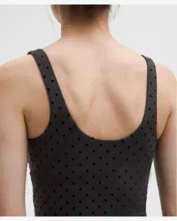 Lululemon align tank top light support, a/b cup flocked Femme – 5/5