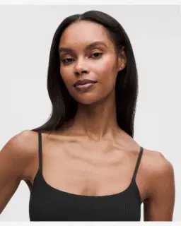 Lululemon bralette longue côtelée à fines bretelles underease bonnets a–c Femme – 4/5