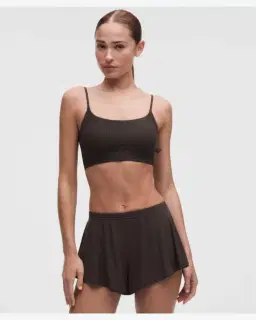 Lululemon bralette longue côtelée à fines bretelles underease bonnets a–c Femme – 1/5