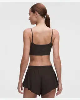 Lululemon bralette longue côtelée à fines bretelles underease bonnets a–c Femme – 2/5