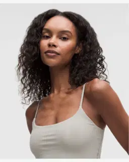 Lululemon bralette longue côtelée à fines bretelles underease bonnets a–c Femme – 4/5