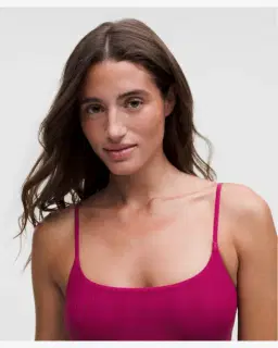 Lululemon bralette longue côtelée à fines bretelles underease bonnets a–c Femme – 4/5