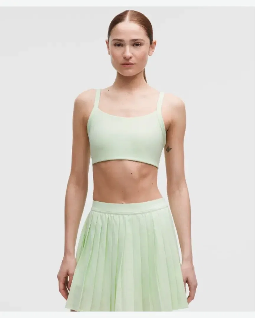 Lululemon brassière à bretelles droites maintien léger, bonnets b/c Femme
