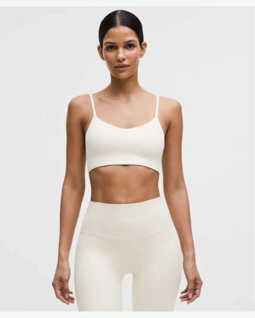Lululemon brassière bend this à fines bretelles maintien léger, bonnets a à c Femme