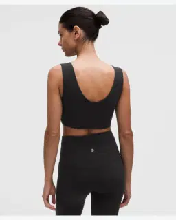 Lululemon brassière bend this col bateau dégagé maintien léger, bonnets a-c Femme – 2/5