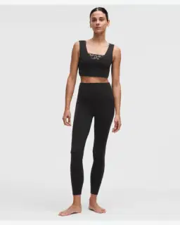 Lululemon brassière bend this col bateau dégagé maintien léger, bonnets a-c Femme – 3/5