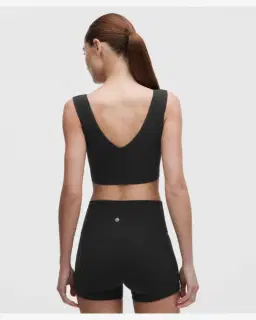 Lululemon brassière bend this col bateau dégagé maintien léger, bonnets a-c Femme – 2/5