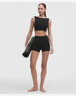 Lululemon brassière bend this col bateau dégagé maintien léger, bonnets a-c Femme – 3/5