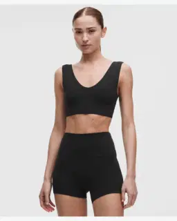 Lululemon brassière bend this col bateau dégagé maintien léger, bonnets a-c Femme – 4/5