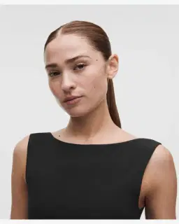 Lululemon brassière bend this col bateau dégagé maintien léger, bonnets a-c Femme – 5/5