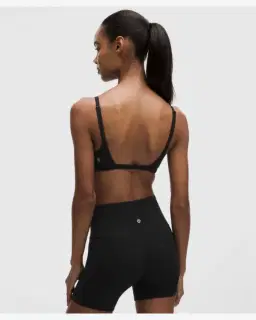 Lululemon brassière côtelée à fines bretelles maintien léger, bonnets b/c Femme – 2/5