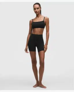 Lululemon brassière côtelée à fines bretelles maintien léger, bonnets b/c Femme – 3/5