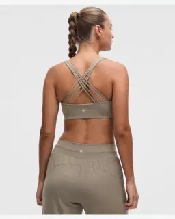 Lululemon brassière de yoga flexyflex à bretelles multiples maintien léger, bonnets d-ddd Femme – 2/5