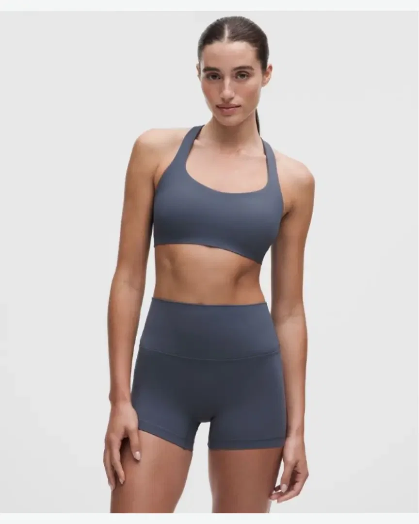 Lululemon brassière de yoga flexyflex maintien léger, bonnets a-c Femme